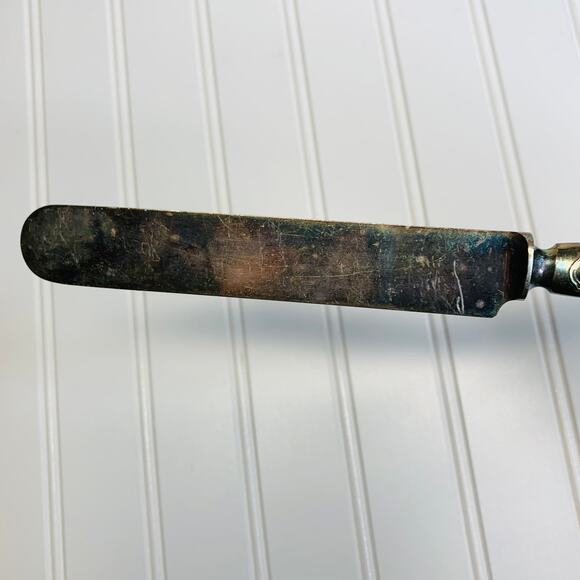 1913 Exeter Oneida Community Reliance Plate Butter Knife - Picture 3 of 4
